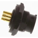 Amphenol Industrial Industrial Circular Connector Panel Mount 5 Contacts 5A 500V Nylon Housing Socket BD-05PMFS-LC7001