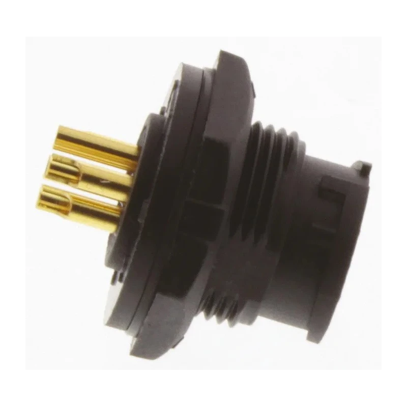 Amphenol Industrial Industrial Circular Connector Panel Mount 5 Contacts 5A 500V Nylon Housing Socket BD-05PMFS-LC7001
