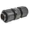 Amphenol Industrial Circular Connector Panel Mount Plug Male 5 Contacts 500V 5A IP67 Nylon Housing BD-05BFMA-LL7001