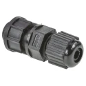 Amphenol Industrial Circular Connector Panel Mount Plug Male 5 Contacts 500V 5A IP67 Nylon Housing BD-05BFMA-LL7001