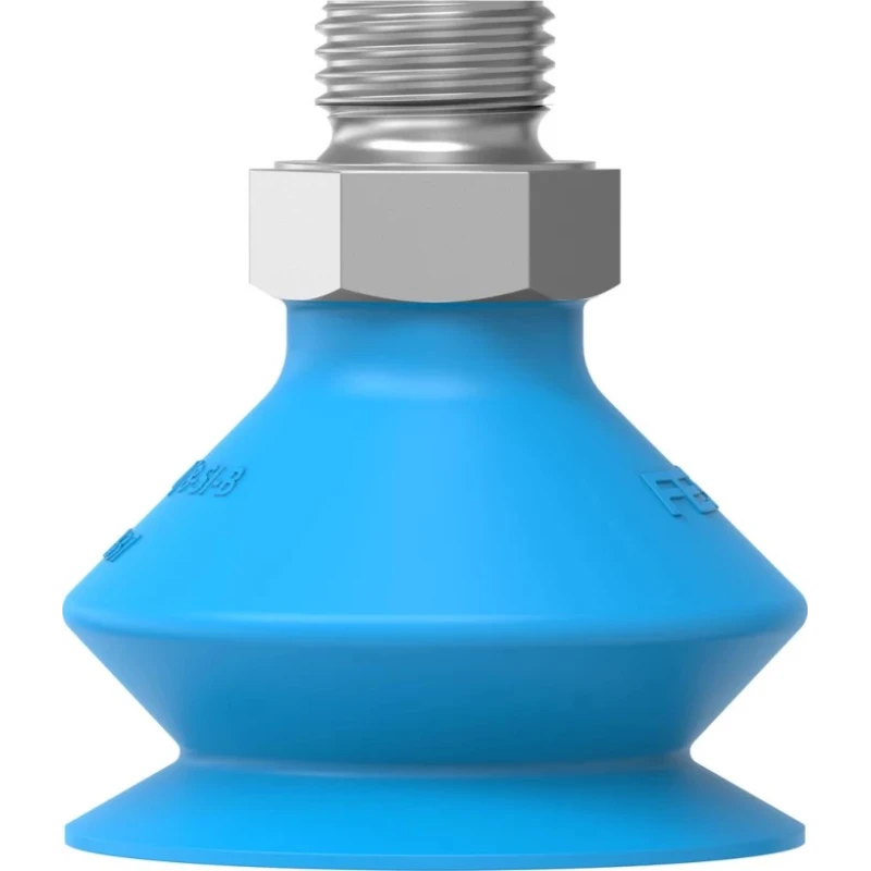 Festo 30 mm Bellow Polyurethane Suction Cup, Male G 1/8 Connection, Holding Force 34N VASB-30-1/8-PUR-B