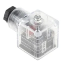 RS PRO ME-209/SL 2+E DIN 43650 A Solenoid Valve Connector Female Indicator Light, 24V dc Voltage 811-8275