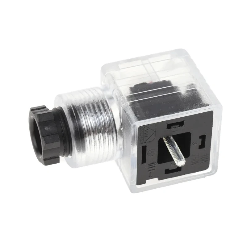 RS PRO ME-209/SL 2+E DIN 43650 A Solenoid Valve Connector Female Indicator Light, 24V dc Voltage 811-8275