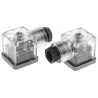 RS PRO ME 2+E DIN 43650 A Solenoid Valve Connector Female Indicator Light 250V 10A 811-8294