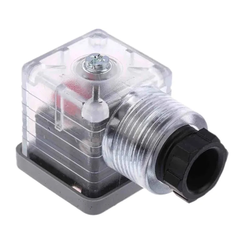 RS Pro Solenoid Valve Connector Female Indicator Light 12V dc 10A ME-309/SL 3+E DIN 43650 A 811-8314
