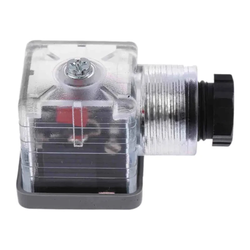 RS Pro Solenoid Valve Connector Female Indicator Light 12V dc 10A ME-309/SL 3+E DIN 43650 A 811-8314