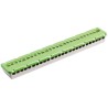 Entrelec MISTRAL65 Series Non-Fused Terminal Block, 26-Way, 100A, 16mm² & 6mm² Wire, Screw Termination MISTRAL65