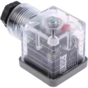 RS Pro Solenoid Valve Connector Female Indicator Light 12V dc 10A ME-309/SL 3+E DIN 43650 A 811-8314