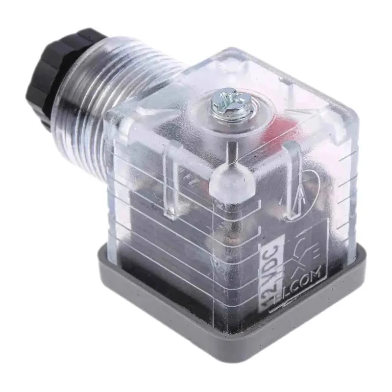 RS Pro Solenoid Valve Connector Female Indicator Light 12V dc 10A ME-309/SL 3+E DIN 43650 A 811-8314