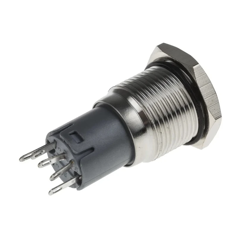 RS PRO Illuminated Push Button Switch, Latching, Panel Mount, 16 mm Cutout, SPDT, Green LED, IP65 IP67, 250 V ac 811-8405
