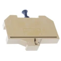 Weidmüller RSF2 Series Test Disconnect Terminal Block Yellow, 6mm², 1-Level, Screw, 500V, 41A 0623320000