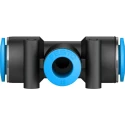 Festo Pneumatic Tee Tube-to-Tube Adapter Push-in Fitting 12 mm to 10 mm QST-12-10-20