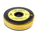 Partex Marking Systems RS PRO EC Slide-On Cable Marker Black Pre-printed "1" for 3 to 4.2 mm Cable EC Series 812-0802