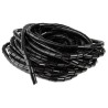 RS PRO Nylon Spiral Cable Wrap Black, 10.6 mm Wall Thickness, 32 mm Maximum Bundle Diameter 811-7705
