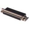 RS PRO 107 37 Way Right Angle 2.77 mm Pitch Through Hole D-Sub Connector with 4 to 40 UNC Screw Lock Female 811-7131