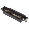 RS PRO 107 37 Way Right Angle 2.77 mm Pitch Through Hole D-Sub Connector with 4 to 40 UNC Screw Lock Female 811-7131