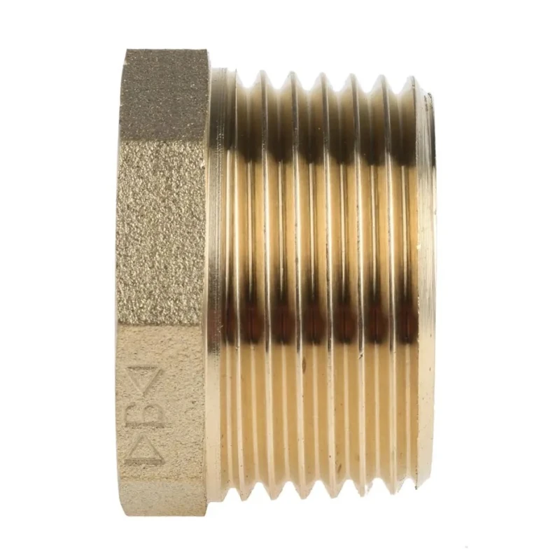 RS PRO Brass Threaded Fitting Straight 1In Male BSP to 1/2 In Female BSP Reducer Bush 203-9044