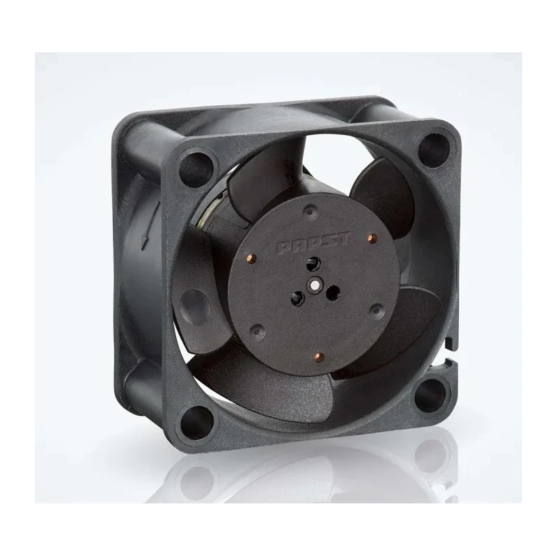 ebm-papst 400 Series Sleeve Bearing DC Axial Fan, 12V DC, 1 W, 10 m³/h Airflow, 6000 RPM, IP20, 40mm Frame 