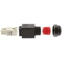 HARTING Heavy Duty Power Connector Bulkhead Mount Screw Termination 5 Way 16A 690V Han Push Pull 09352310423