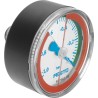 Festo 63 mm Threaded Pressure Gauge, 0 to -1 bar Range, ABS Case, R 1/4 Connection VAM-63-V1/0-R1/4-E-RG