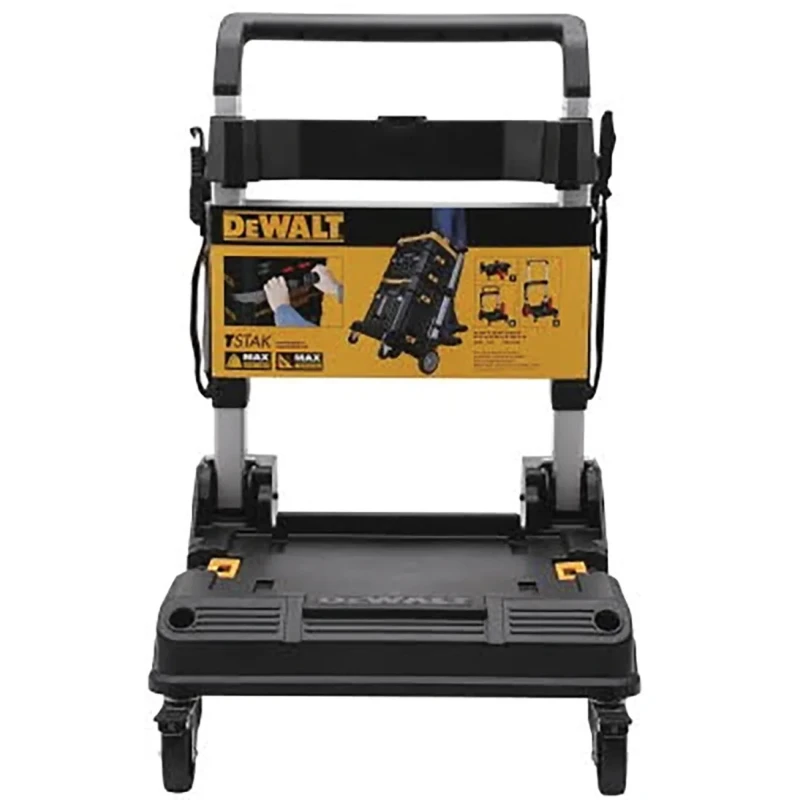 DeWALT Plastic Folding Tool Case Trolley for Use with DeWalt TStak Boxes DWST1-71196