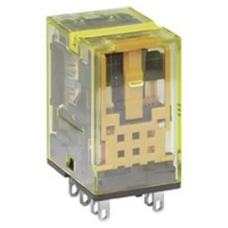 Idec Power Relay PCB Mount 24V Coil 6A Switching Current 4PDT RJ2S RU4S-D24