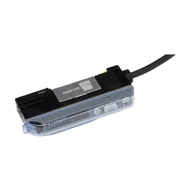 RS PRO Plastic Fibre Optic Sensor 0.01 mm Detection Range, PNP Output, 1.44 W Power, IP54, 24V dc 204-0682