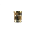RS PRO Brass Threaded Insert Flanged M3 5.5 mm Diameter 4 mm Fixing Hole 5.7 mm Depth 204-0620