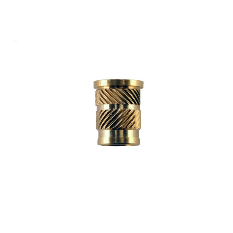 RS PRO Brass Threaded Insert Flanged M3 5.5 mm Diameter 4 mm Fixing Hole 5.7 mm Depth 204-0620