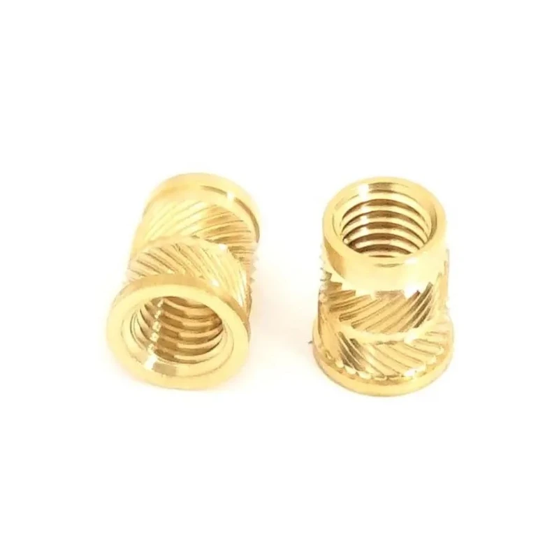 RS PRO Brass Threaded Insert Flanged M3 5.5 mm Diameter 4 mm Fixing Hole 5.7 mm Depth 204-0620