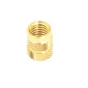 RS PRO Brass Threaded Insert Flanged M3 5.5 mm Diameter 4 mm Fixing Hole 5.7 mm Depth 204-0620