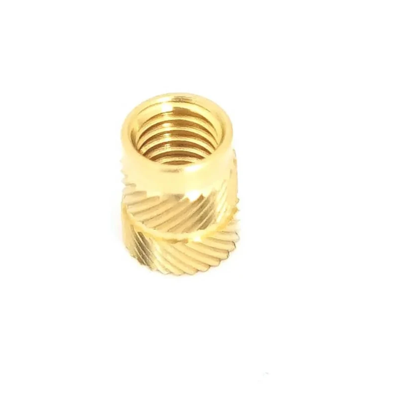 RS PRO Brass Threaded Insert Flanged M3 5.5 mm Diameter 4 mm Fixing Hole 5.7 mm Depth 204-0620