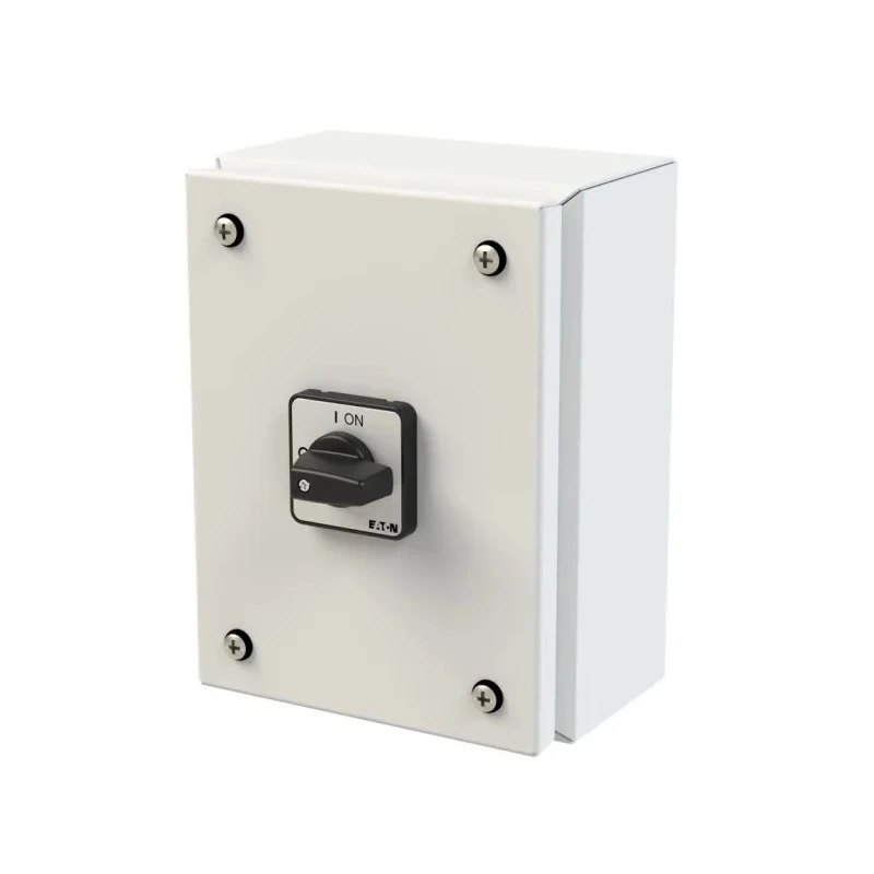 Eaton ON-OFF Switch 3-Pole 25 A Enclosed IP65 Surface Mount 690V AC 7.5kW 197344 P1-25/SE1