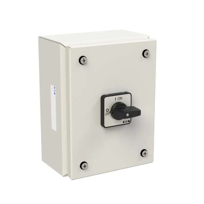 Eaton ON-OFF Switch 3-Pole 25 A Enclosed IP65 Surface Mount 690V AC 7.5kW 197344 P1-25/SE1