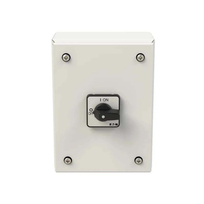 Eaton ON-OFF Switch 3-Pole 25 A Enclosed IP65 Surface Mount 690V AC 7.5kW 197344 P1-25/SE1