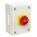 Eaton Enclosed Switch Disconnector 3-Pole 20A Surface Mount IP65 690V ac T0 Series 197377 T0-2-1/SE1/SVB