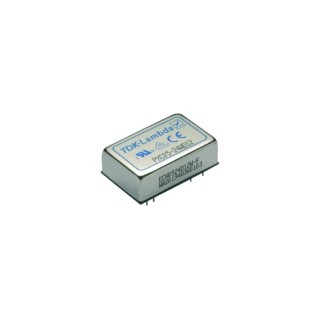 TDK-Lambda DC/DC Converter Dual Output 15V dc/190 mA, -15V dc, 75V dc Max Input, 18V dc Min Input, 5.7W Surface Mount PXC05