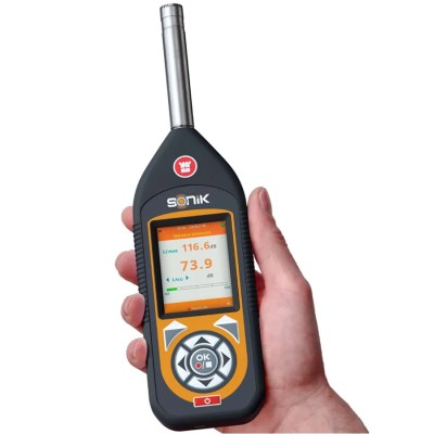 Castle Sonik GA142SE Class 1 Data Logging Sound Level Meter 25 dB to 143 dB 20 kHz Max GA142SE