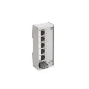 HARTING Unmanaged 5 Port Fast Ethernet Switch for DIN Rail Mounting 9-60 VDC Power 24020050010