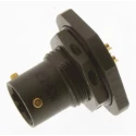 Amphenol Limited Brass Straight 3 Way Panel Mount MIL Spec Circular Connector Female, Male Contacts, Shell 62GB-57A08-33PN
