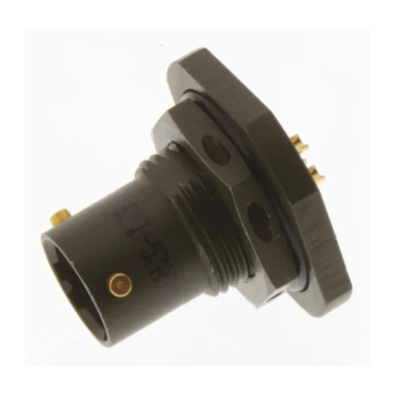 Amphenol Limited Brass Straight 3 Way Panel Mount MIL Spec Circular Connector Female, Male Contacts, Shell 62GB-57A08-33PN