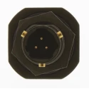 Amphenol Limited Brass Straight 3 Way Panel Mount MIL Spec Circular Connector Female, Male Contacts, Shell 62GB-57A08-33PN