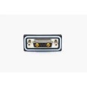 Norcomp 37 Way Straight 2.77 mm Pitch Panel Mount D-Sub Connector Female with 4 to 40 Screw Lock SDF-S37-203L011