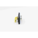 Norcomp 37 Way Straight 2.77 mm Pitch Panel Mount D-Sub Connector Female with 4 to 40 Screw Lock SDF-S37-203L011