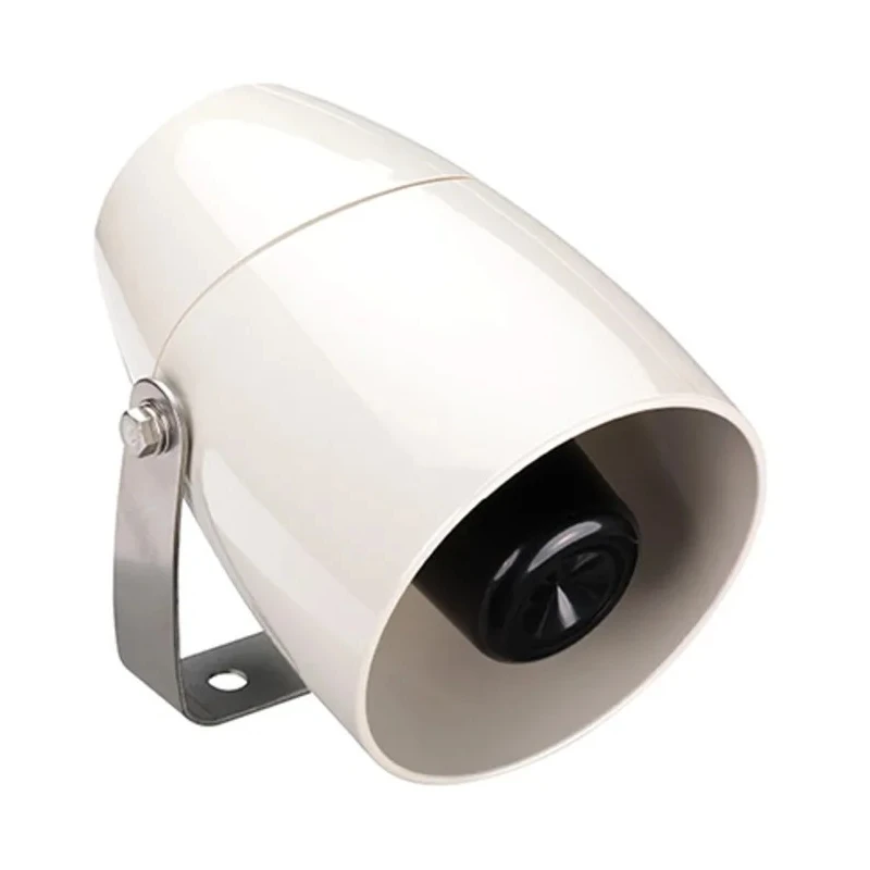 Schneider Electric Siren, AC, IP53 Dust and Water Resistant Polycarbonate Body 106 dB 1 Metre XVS10GMW