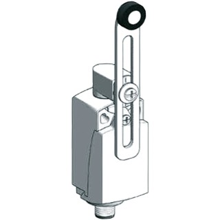 Telemecanique Sensors OsiSense XC Series Roller Lever Limit Switch 1 NO/1 NC 240V AC 3A XCKP2145M12