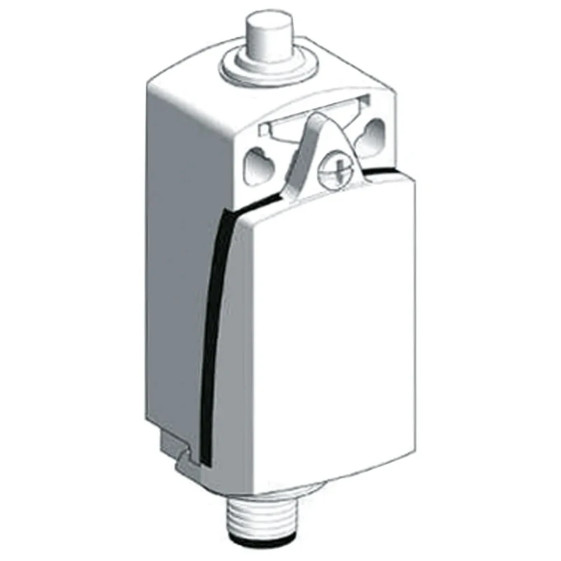 Telemecanique Sensors OsiSense XC Series Plunger Limit Switch 1 NO/1 NC, IP67/IP66, Zinc Zamak Alloy Housing XCKD2110M12
