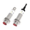 RS Pro Background Suppression Photoelectric Sensor Cylindrical 100 mm Detection Range NPN NO/NC Output IP Rated PR18 IP67