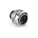 Amphenol Industrial Circular Connector, Cable Mount, 19 Contacts, Plug Male, Standard Size 16, 13A/30V, IP67 RT061619PNH