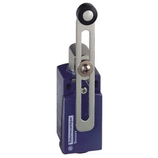 Telemecanique Sensors OsiSense XC Series Roller Lever Limit Switch 1 NO/1 NC, IP66/IP67, Zamak Housing, 240V AC XCKD2145N12